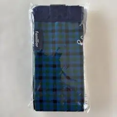 familiar シュパット　コンパクトバッグ　Ｓサイズ 青系ファミリアチェック