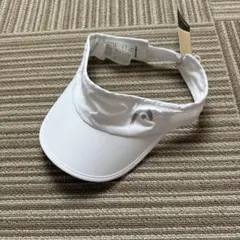 新品未使用　HEAD ヘッド　テニス　サンバイザー　ホワイトのサムネイル