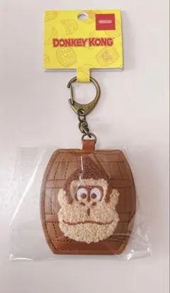 Nintendo Tokyo ドンキーコング さがら刺繍キーホルダー