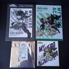 僕のヒーローアカデミア ヒロアカ 蛙吹梅雨 色紙 クリアファイル 2点