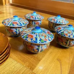 有田焼　八陶窯　清秀作　湯呑み　鉢セット
