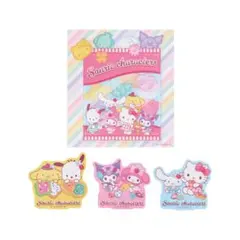 サンリオ キティ シナモン クロミ マイメロ プリン フレークシール ステッカー