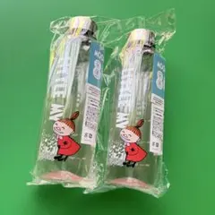 リトルミイ　ウォーター　クリア　ボトル　ムーミンタイムマーカー付き　水筒　2個のサムネイル