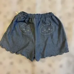 petit main デニム風ショートパンツ 110cm