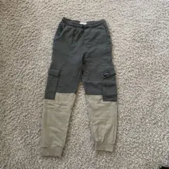 ZARA カーゴパンツ 11-12歳 オリーブグリーン