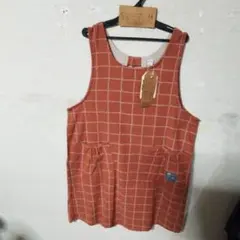 スケッチエプロン後ろゴムロング丈3406