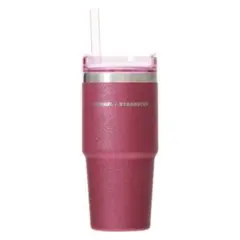 3WAYステンレスタンブラー　STANLEYグリッタービビッドピンク　473ml