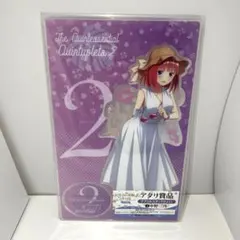 五等分の花嫁∬ あたり付缶バッジコレクション 中野二乃 アクスタB.I.G.