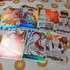 ワンピースカードトレジャー キャンペーンパック　プロモ　7種　コンプ