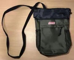 Coleman ショルダーバッグ　チョークバック　メッシュ　オリーブグリーン