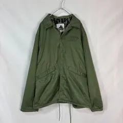 X-LARGE エクストララージ　レオパード柄 内ボア コーチジャケット