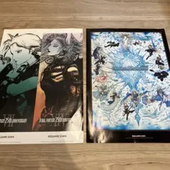 FINAL FANTASY 25th ANNIVERSARY A3ポスター 2枚のサムネイル