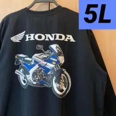HONDA CBR250 FOUR バイクデザイン 長袖カットソー 5Lのサムネイル