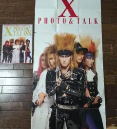 X PHOTO& TALK ポスター 本
