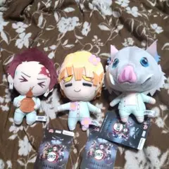 鬼滅の刃ぬいぐるみ3個セット