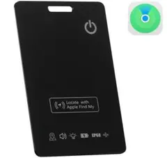 エアタグ カード型 【ワイヤレス充電式&極薄1.7ｍｍ】 紛失防止タグ