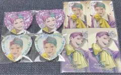 にじさんじ ジューンブライド ジョー・力一 缶バッジ フォト風カード 8点