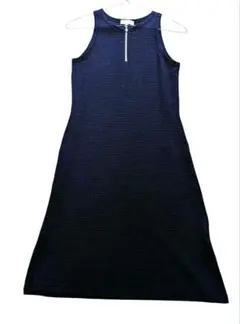 BALENCIAGA バレンシアガ ノースリーブ ワンピース 38 S 紺系のサムネイル