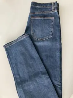 【極美品】ユニクロ　スリムストレートジーンズ 66 BLUE　26