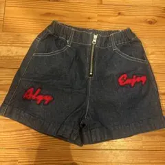 値下げ中。ALGY デニムハーフパンツ 140