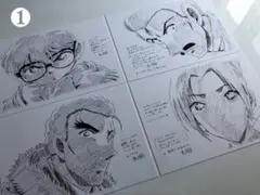 名探偵コナン 隻眼の残像 限定盤 特典 複製原画 ポストカード