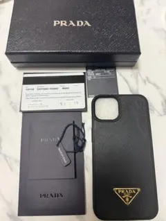 付属品あり】PRADA プラダ iPhone12ケース ベージュ系1ZH133 - メルカリ