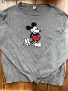 ユニクロ150㎝ディズニー ミッキーマウス ニットセーター
