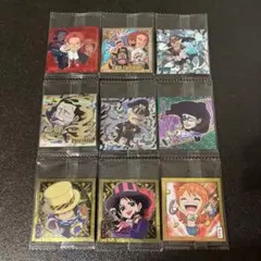 ワンピース　シール　ウエハース　LOG14 パラレル SEC 9枚セット