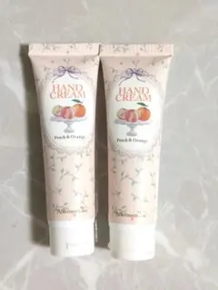 《新品》Afternoon Tea ハンドクリーム ピーチ＆オレンジ 2本セット