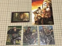 進撃の巨人 コレクターズ カード 5点セット