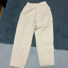 GU イージーパンツ ベージュ 100%コットン