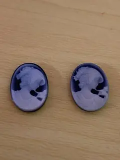 Stone cameo loose 2pcs 3600¥