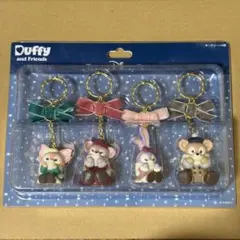 キーチェーン　ダッフィー＆フレンズのウィンター・トゥインクリング・タウン