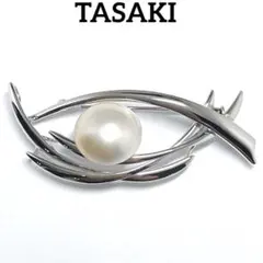 美品✨田崎真珠 TASAKI タサキ パール ブローチ スワン 白鳥 シェル