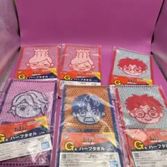 BANDAI Gハーフタオル 6枚セット　ダンダダン
