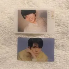 【匿名配送】なにわ男子 西畑大吾 クリアソロカード