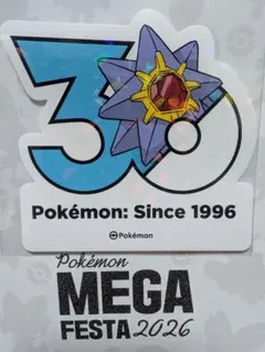 ポケモン 30周年 ステッカー ゼラオラ 韓国 メガフェスタ - メルカリ