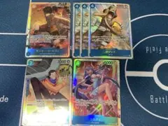 ワンピースカード モンキー・D・ルフィSR、ウソップSR 6枚セット