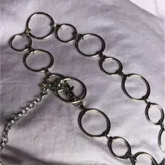 リング チェーンベルト シルバー