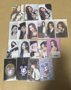TWICE サナ　クリアトレカステッカー14種セット
