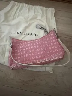 BVLGARI ピンクハンドバッグのサムネイル