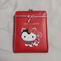 ハローキティ 赤いパスケース
