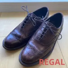 【美品】REGAL ドレスシューズ ブラウン Worth Collection