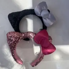 usj キティちゃん　カチューシャ　2点セット　ユニバ　キティ