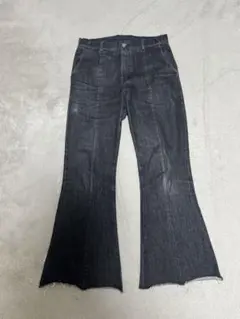 goar.archive flare pants 初期コーティングデニム フレア - メルカリ