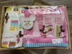 ディズニー フェイスタオル2枚 UCHINO ウチノタオル　ギフト 綿100%