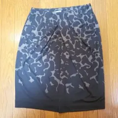 カモフラージュ柄 タイトスカート サイズ9
