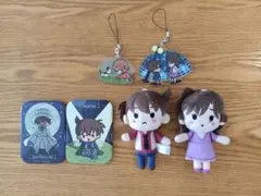 セガラッキーくじ 名探偵コナン ぬいぐるみ バッジ 怪盗キッド ストラップ 6点