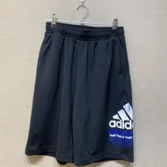 adidas アディダス　ハーフパンツ　ブラック　サイズ160