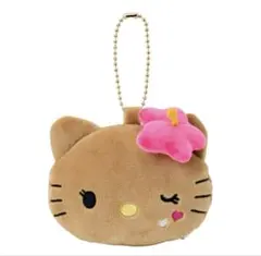 日焼けキティ　ぬいぐるみミラー　キーホルダー　マスコット　サンリオ　しまむら